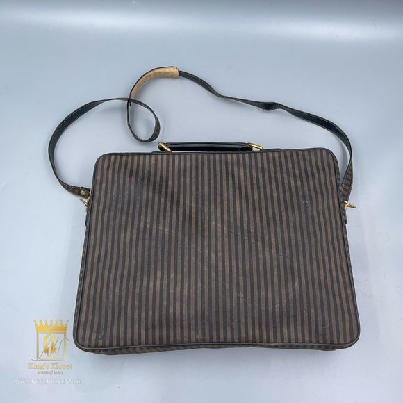 FENDI PEQUIN DOCUMENT LAPTOP BAG - Picture 8 of 12